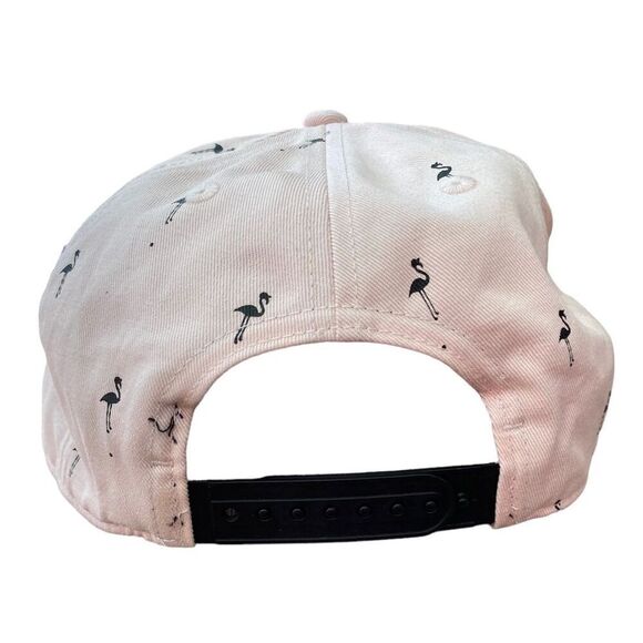 Adidas Golf Hat Pink Flamingo 100% Cotton Twill Snapback Adjustable Closure Golf - Picture 6 of 8